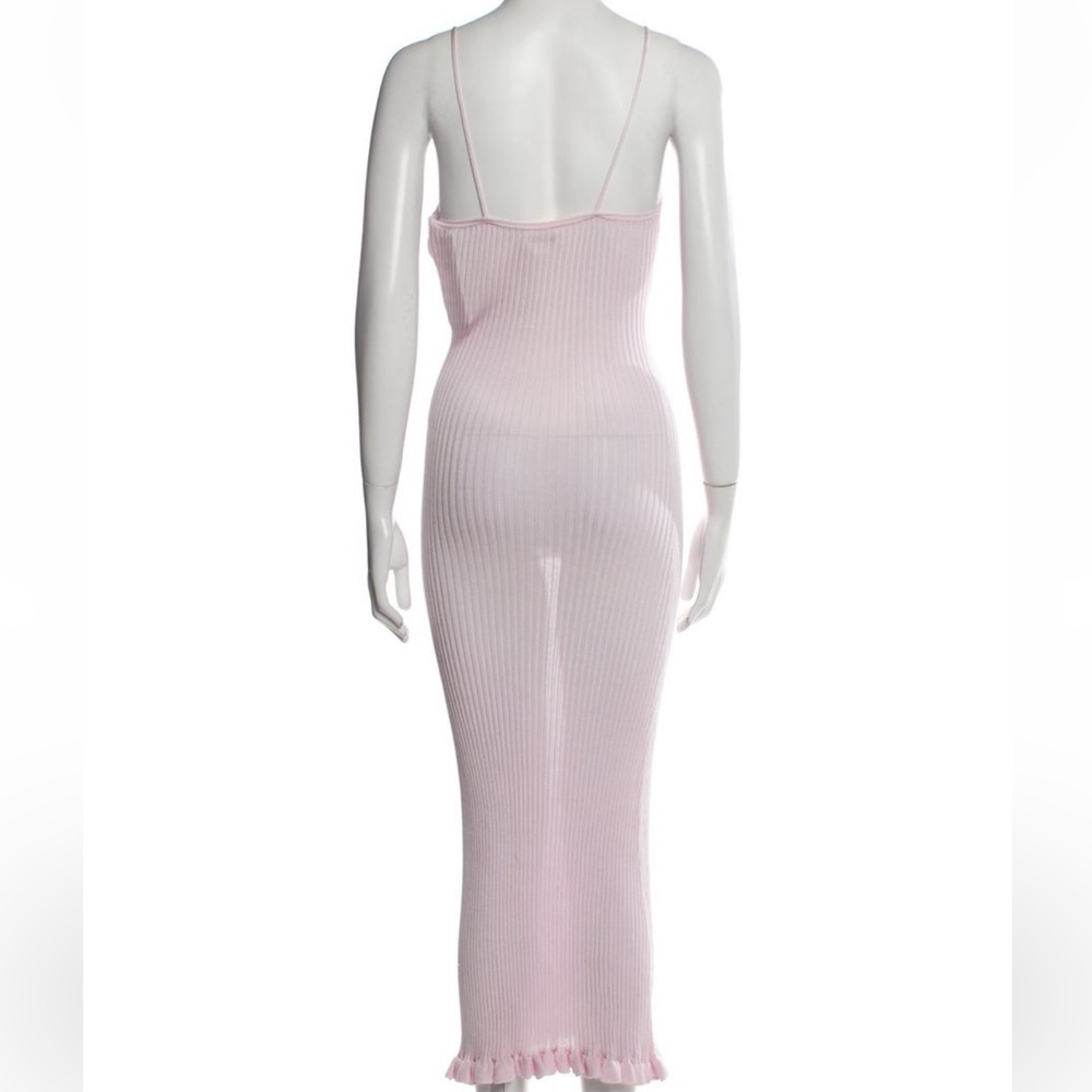 Khaite Pink Silk Dress - Picture 2 of 3
